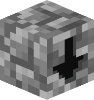 Cobblestone Arrow Down