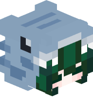 Girl in Shark Costume