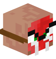 Villager with Demon Mask