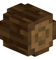 Spruce Log (rounded, sideways)