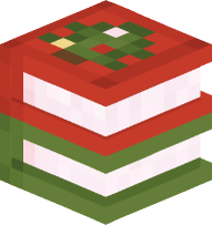 Christmas tree books (red and green)