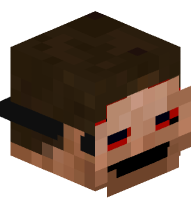 Creepy Steve Wearing a Face