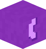 Purple Round Bracket (open)