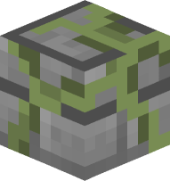 Mossy Stone Brick Slabs