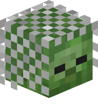 Zombie with Chainmail Helmet