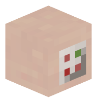 Command Block (Terracotta, White)