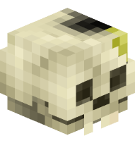 Mossy Skeleton (skull)