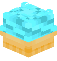 Ice Cream Cone (light blue)