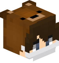 Boy in Mask and Bear Costume