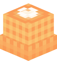 Gingham Lampshade (orange)