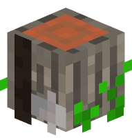 Axe on a Stump (acacia log)