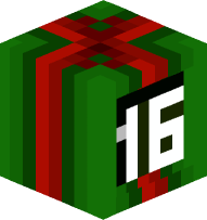Christmas Calendar #16 (green)