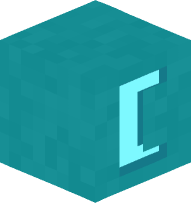 Cyan Square Bracket (open)