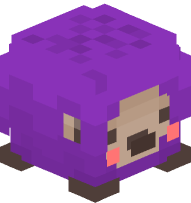 Sheep Plushie (purple)