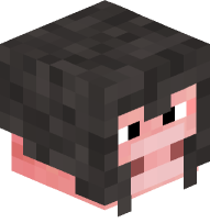 Pig with Netherite Helmet
