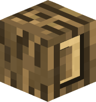 Oak Log Square Bracket (closed)