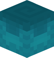 Shulker box (cyan, upsidedown)