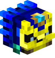 Blue Tribal Headress