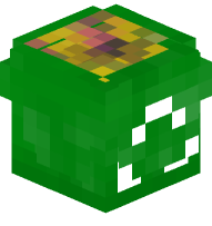 Recycling Bin (green, full)