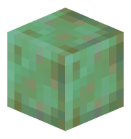 Weathered Copper Block