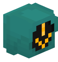 Turquoise Traffic Light - Back Arrow (on)