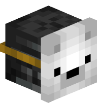 Wither Skeleton with Polar Bear Mask