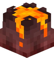 Erupting Nether Volcano