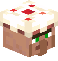 Villager with Cake Hat