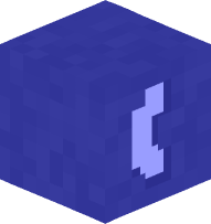 Blue Round Bracket (open)