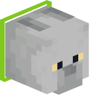 Collared British Shorthair Cat (lime)