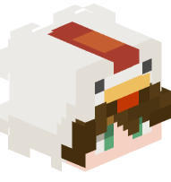 Boy with Chicken Costume