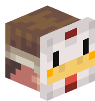 Man With Chicken Mask