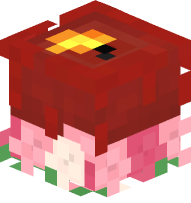 Bloody Valentine Candle (red, lit)