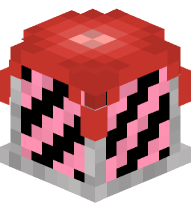 Firework Rocket (black / pink)