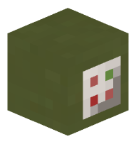 Command Block (Terracotta, Green)