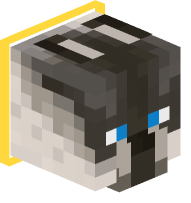 Collared Siamese Cat (yellow)