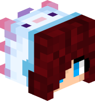 Girl with Axolotl Costume