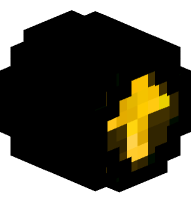 Traffic Light - Straight Arrow (yellow)