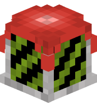 Firework Rocket (black / green)