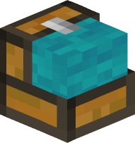 Cyan Wool Chest