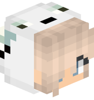 Girl in Snow Fox Costume