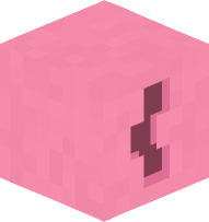 Pink Curly Bracket (open)