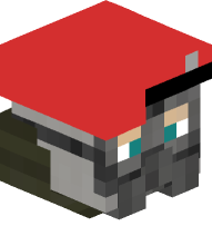 Officer with Gas Mask