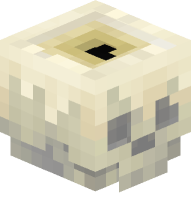 Skull Candle (White, Unlit)