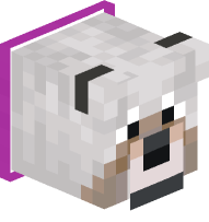 Magenta Collared Dog