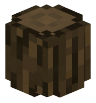 Dark Oak Log (rounded)