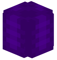 Purple Checkers Piece