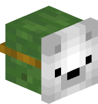 Zombie with Polar Bear Mask