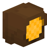 Brown Traffic Light - Yellow (on)