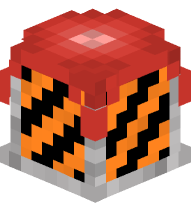 Firework Rocket (black / orange)